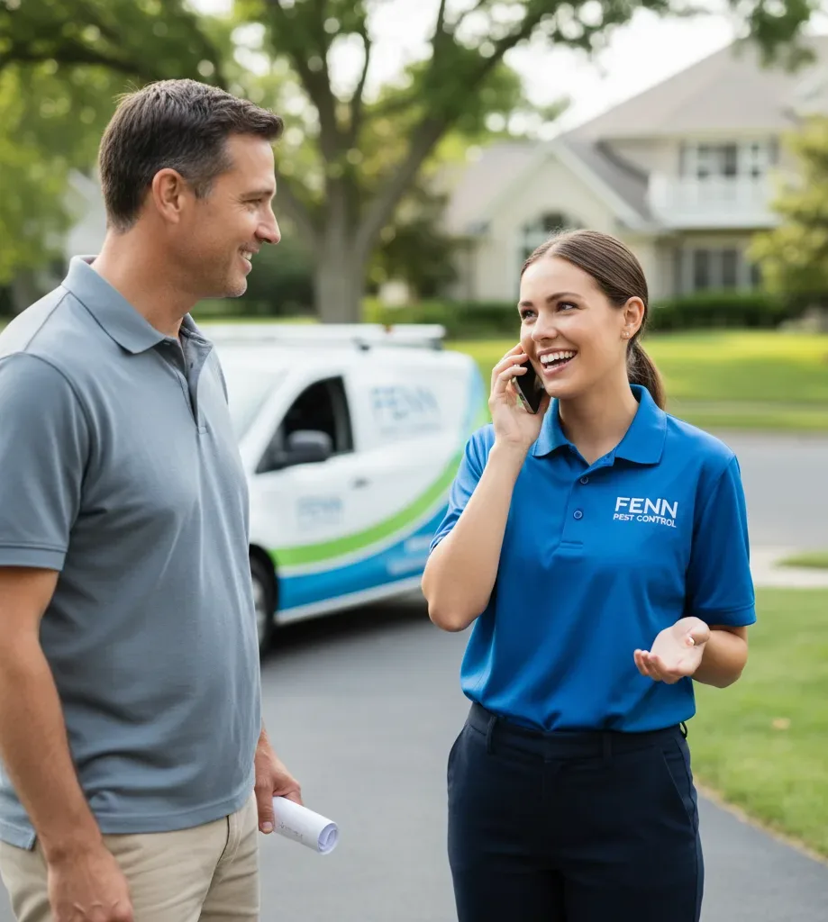 Fenn Pest Control customer support in Cheney